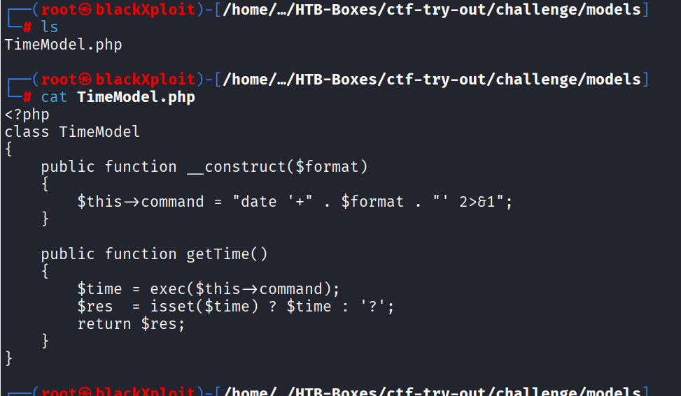 Time KORP input and response
